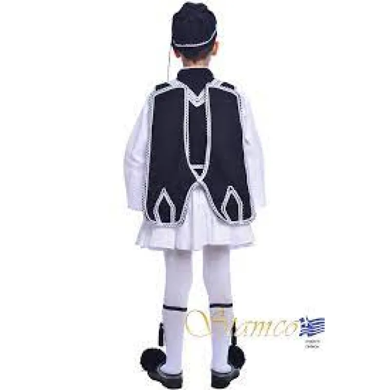 Stamco - Παραδοσιακή Φορεσιά Τσολιά Μαύρο-Λευκό 644607