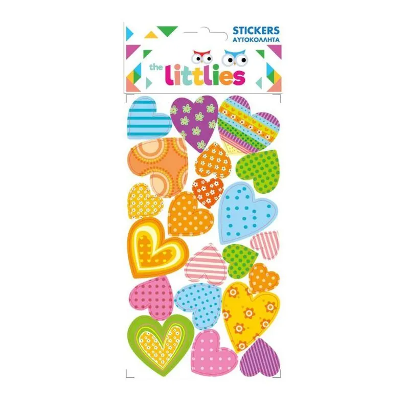 The Littlies – Αυτοκόλλητα Puffy, Καρδίες 646997