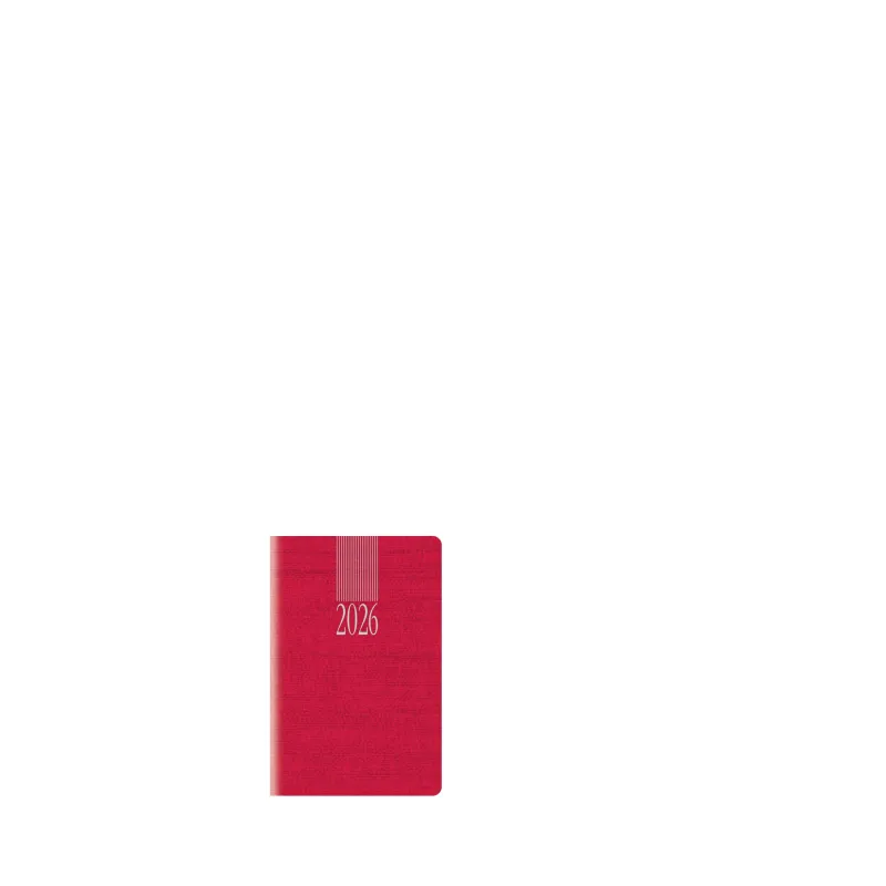 Θεοφύλακτος - Διήμερο Ημερολόγιο Kashmir 2026, Red 7x10 681AI.989
