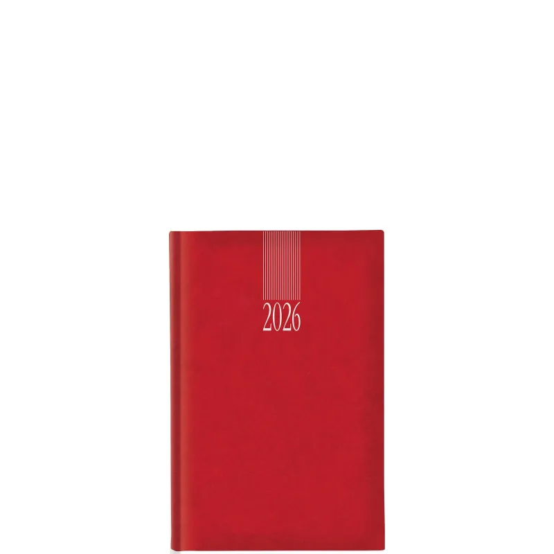 Θεοφύλακτος - Ημερήσιο Ημερολόγιο Sidney Classic 2026, Red 11x16.5 68520.C65