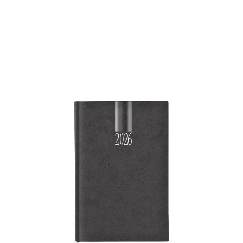 Θεοφύλακτος - Ημερήσιο Ημερολόγιο Sidney Classic 2026, Charcoal 11x16.5 68520.C72