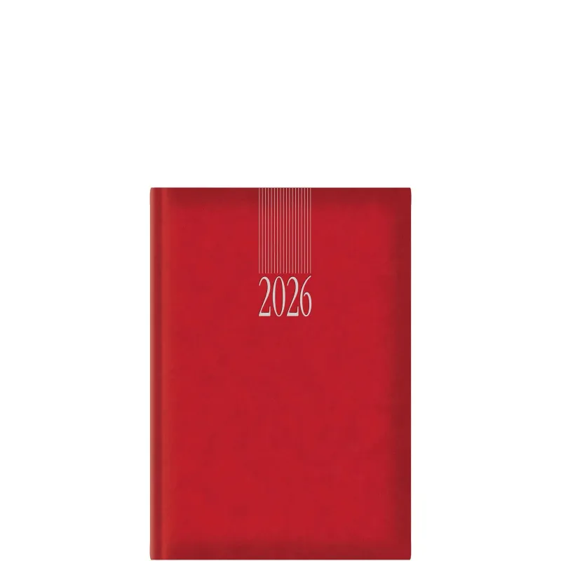 Θεοφύλακτος - Ημερήσιο Ημερολόγιο Sidney Classic 2026, Red 14.5x20.5 68620.C65
