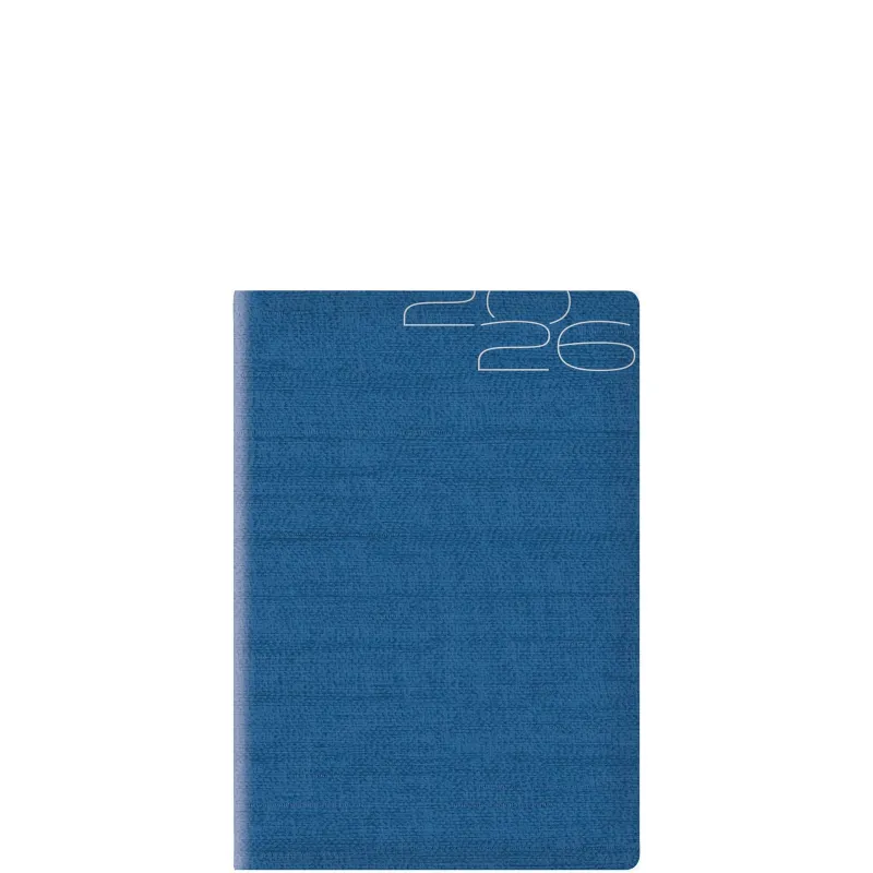 Θεοφύλακτος - Ημερήσιο Ημερολόγιο Kashmir Flat 2026, Blue 14.5x20.5 6862C.D55