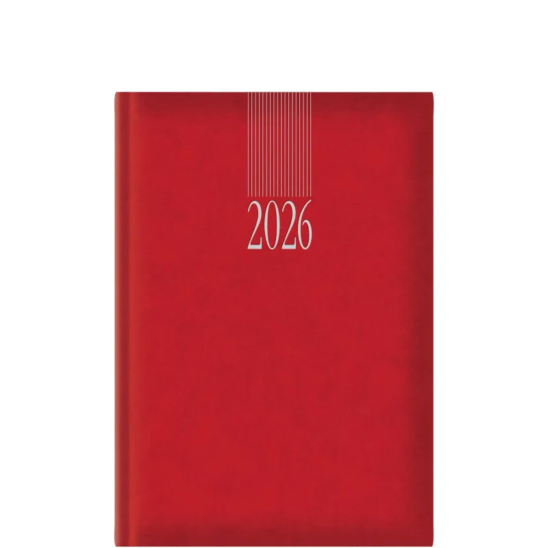 Θεοφύλακτος - Ημερήσιο Ημερολόγιο Sidney Classic 2026, Red 17x24 68720.C65