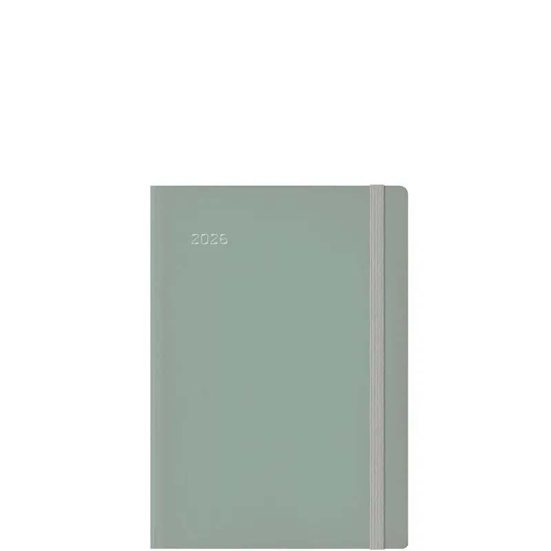 Θεοφύλακτος - Ημερήσιο Ημερολόγιο Ponza Flat Elastic 2026, Mint 14.5x20.5 68909.E80