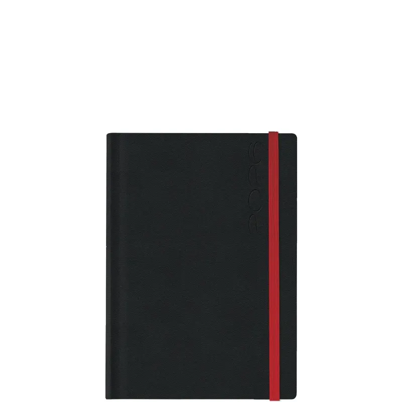Θεοφύλακτος - Ημερήσιο Ημερολόγιο Winner Color 2026, Black/Red 14.5x20.5 6891L.C01