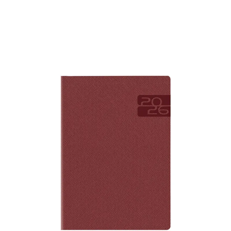 Θεοφύλακτος - Ημερήσιο Ημερολόγιο Avenue Adria Color 2026, Bordeaux 14.5x20.5 689E9.769