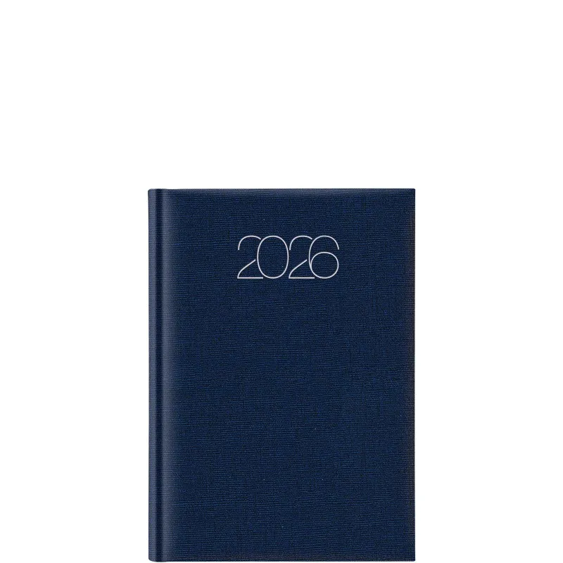 Θεοφύλακτος - Ημερήσιο Ημερολόγιο Cotton Classic 2026, Blue 14.5x20.5 689JO.E52