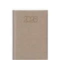 Θεοφύλακτος - Εβδομαδιαίο Ημερολόγιο Cotton Classic 2026, Beige 17x24 693JO.E44