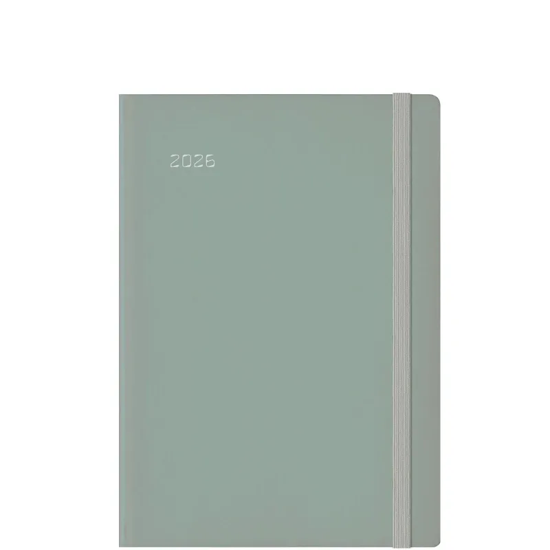 Θεοφύλακτος - Ημερήσιο Ημερολόγιο Ponza Flat Elastic 2026, Mint 17x24 69609.E80