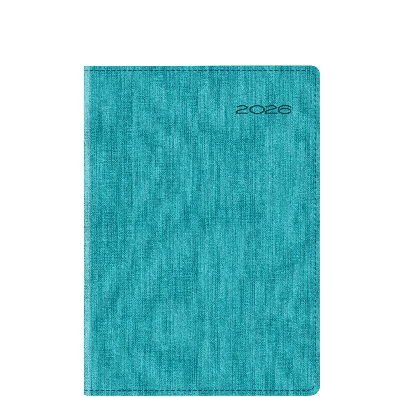 Θεοφύλακτος - Ημερήσιο Ημερολόγιο Derby Firenze Flex 2026, Turquoise/Blue 17x24 6967C.U71