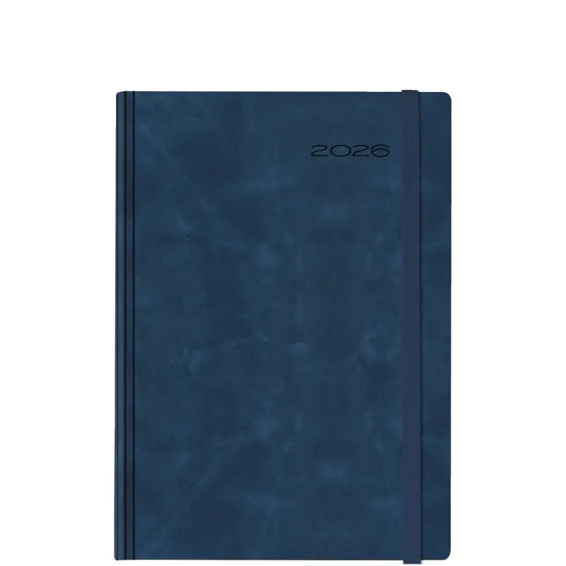 Θεοφύλακτος - Ημερήσιο Ημερολόγιο Avenue Chia Elastic 2026, Blue 17x24 696E9.C03