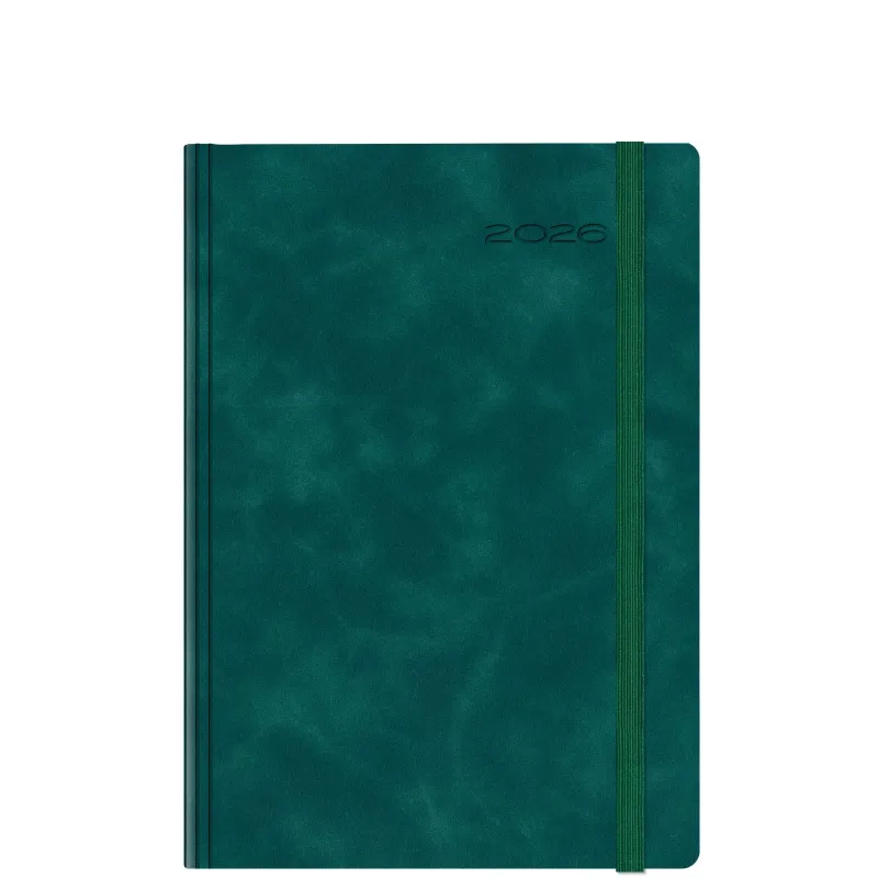 Θεοφύλακτος - Ημερήσιο Ημερολόγιο Avenue Chia Elastic 2026, Green 17x24 696E9.C21