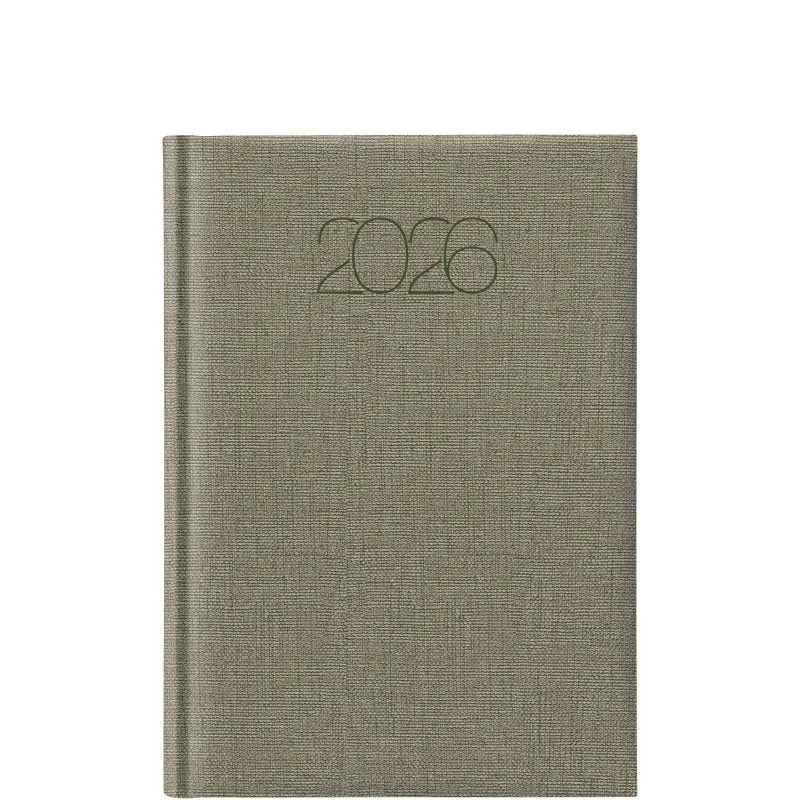 Θεοφύλακτος - Ημερήσιο Ημερολόγιο Cotton Classic 2026, Olive 17x24 696JO.E49