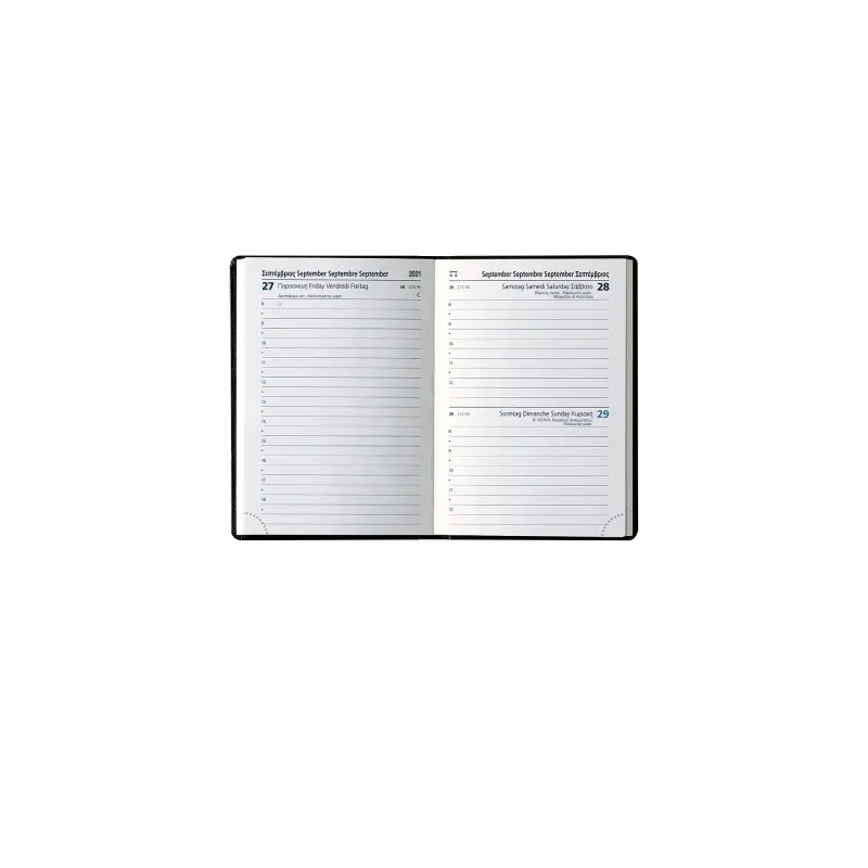 Θεοφύλακτος - Ημερήσιο Ημερολόγιο Woodline 2026, Red 8.9x13 705AP.446