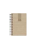 Θεοφύλακτος - Ημερήσιο Ημερολόγιο Σπιράλ Kashmir 2026, Beige 14x20.5 707C1.988