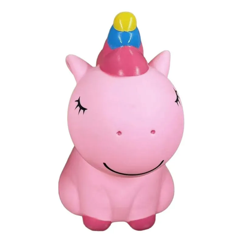 Diakakis - Κουμπαράς Kazura 14x12x20εκ Μονόκερος Ροζ 710003