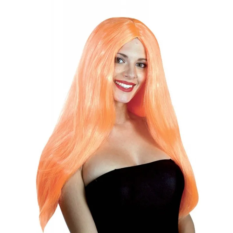 Clown - Πορτοκαλί Περούκα Sylvie 60εκ. 71128