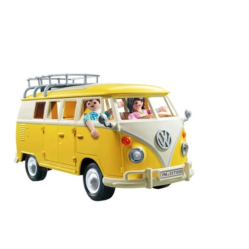 Playmobil Volkswagen - T1 Camping Bus, Κίτρινο 71520