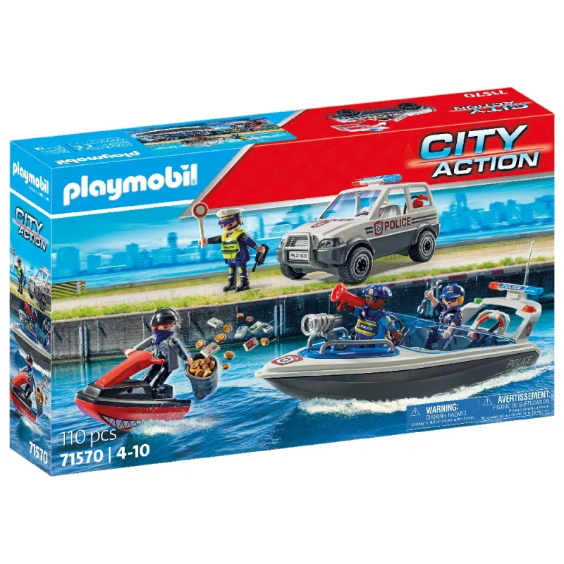 Playmobil City Action - Θαλάσσια Αστυνομική Καταδίωξη 71570