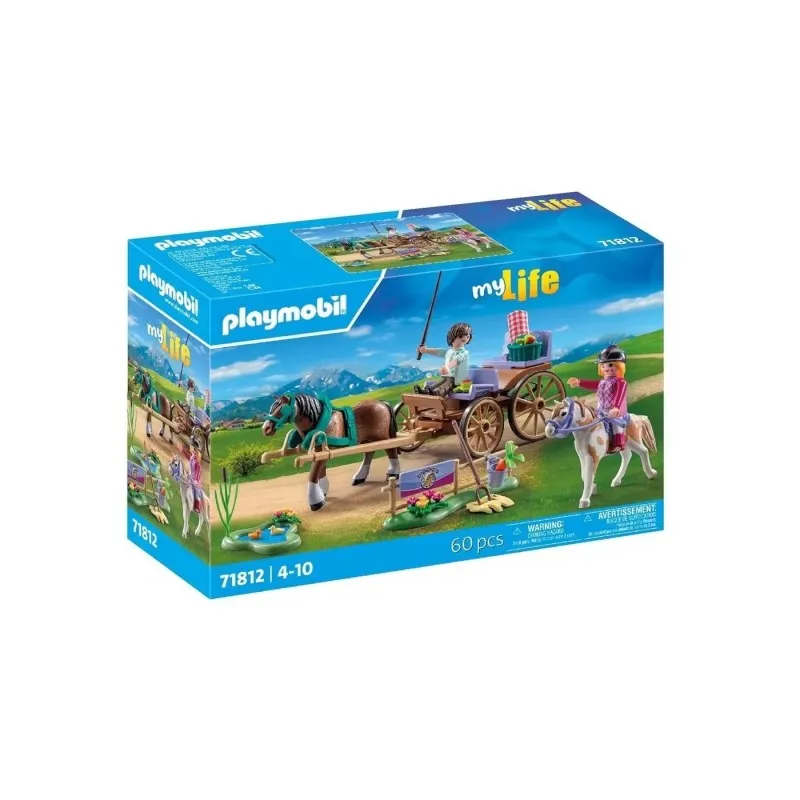 Playmobil My Life - Βόλτα Με Την Άμαξα Στην Ύπαιθρο 71812