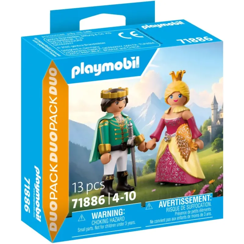 Playmobil Duo Pack - Βασιλιάς & Βασίλισσα 71886
