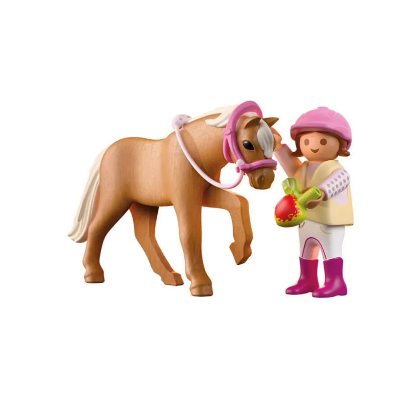 Playmobil Duo Pack - Κοριτσάκι με Πόνυ 71887