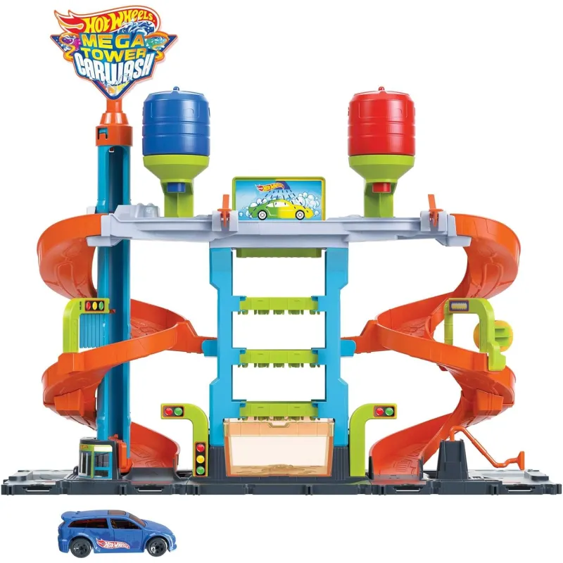 Mattel Hot Wheels - Χρωμοκεραυνοί Πλυντήριο HDP05