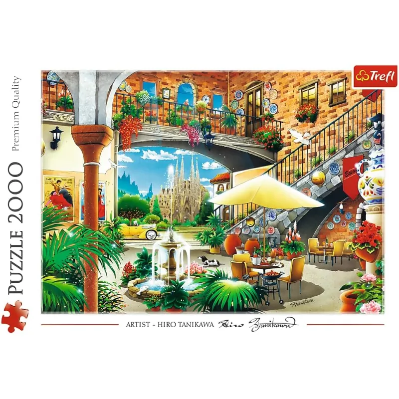 Trefl - Puzzle, Vista Of Barcelona 2000 Pcs 27105