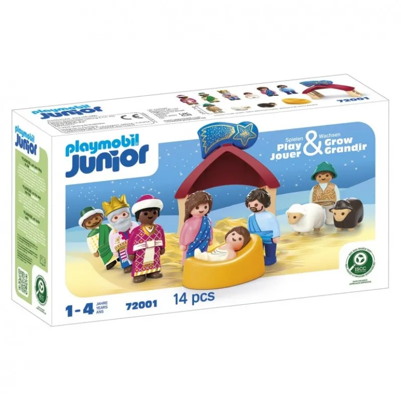 Playmobil Junior - Χριστουγεννιάτικη Φάτνη 72001