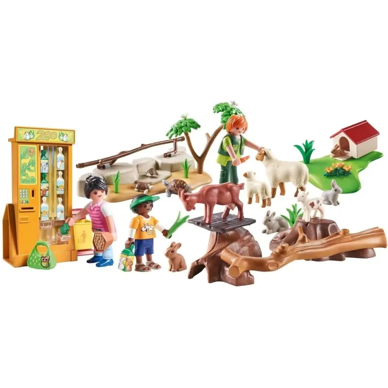 Playmobil City Life - My Life, Ταΐζοντας Τα Ζωάκια 72007