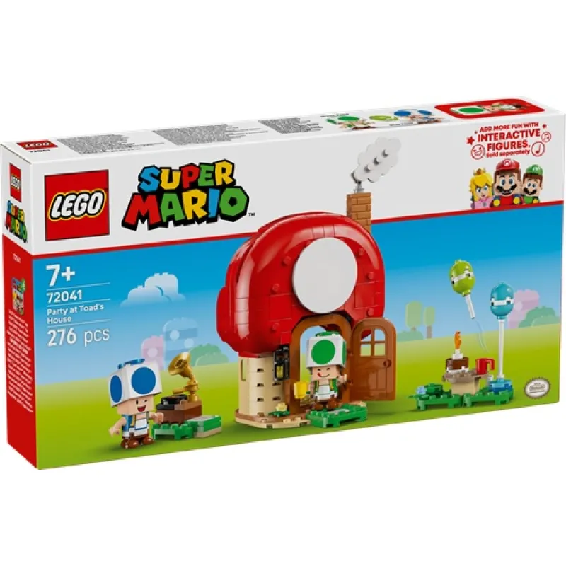 Lego Super Mario - Party At Toad's House 72041