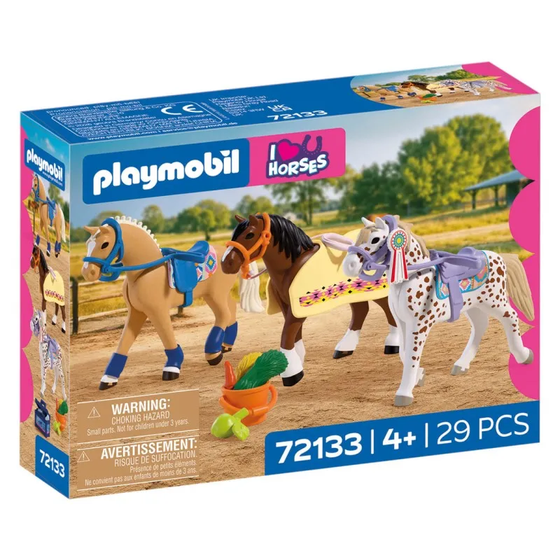 Playmobil I Love Horses - Τρία Συλλεκτικά Άλογα 72133