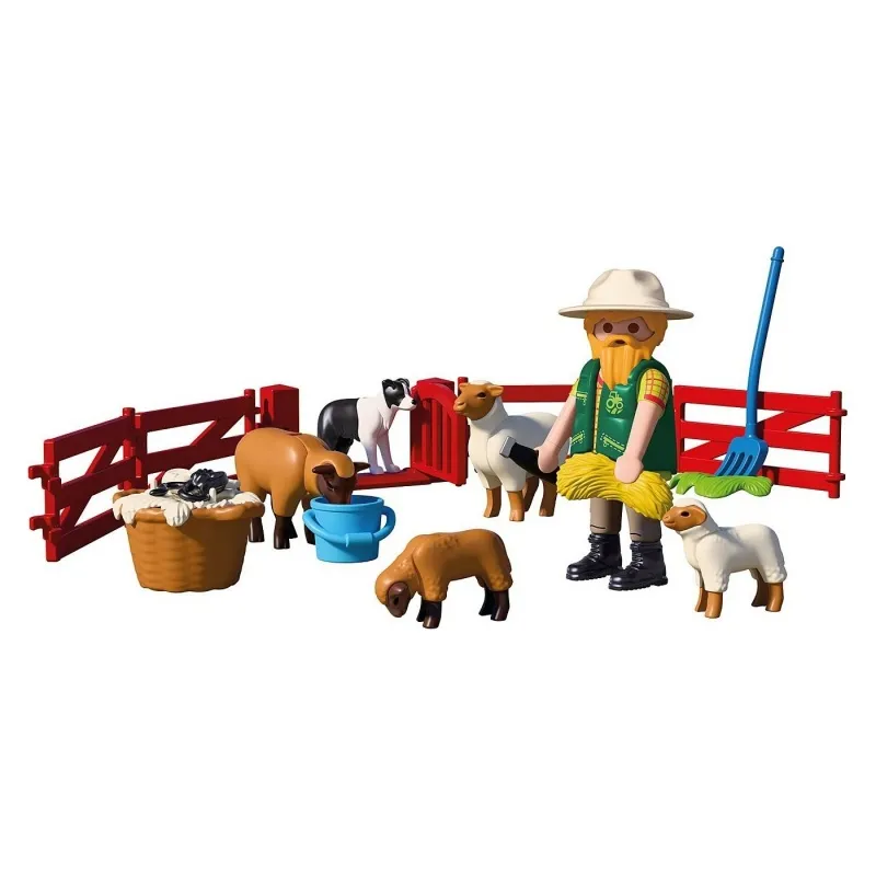 Playmobil Country -  Βοσκός Με Το Κοπάδι Του 72169