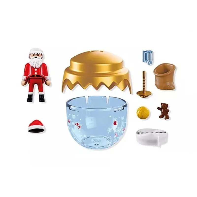 Playmobil Christmas - Χριστουγεννιάτικη Μπάλα, Αϊ-Βασίλης 72224