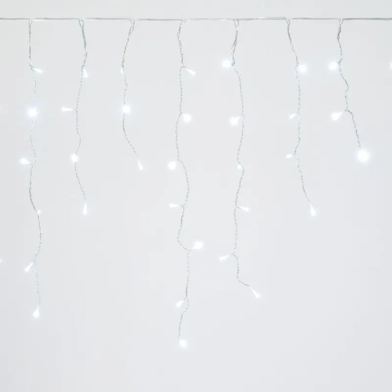 Iliadis - 150 Led Σταλακτίτης Διάφανο/Πάγου Επεκτεινόμενο Σταθερό 60x300εκ Εσωτερικού & Εξωτερικού Χώρου 73505