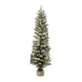 Iliadis - Δέντρο Pre-Lit Snow Pencil Φ40x120εκ ΜΕ 100 Λευκά Λαμπάκια 74490