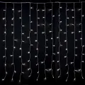 Iliadis - 144 Led Κουρτίνα Διάφανο/Λευκό Επεκτεινόμενη Σταθερή 1.20x1.20 Μέτρα Εσωτερικού & Εξωτερικού Χώρου 75034