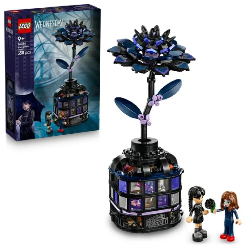 Lego Wednesday - Black Dahlia Flower 76784
