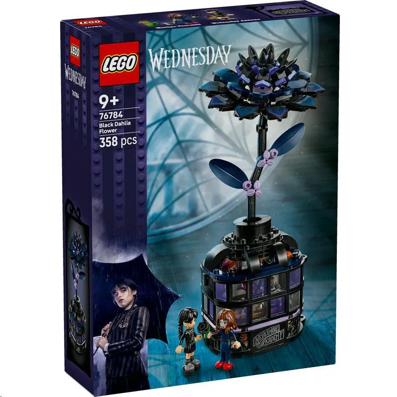 Lego Wednesday - Black Dahlia Flower 76784