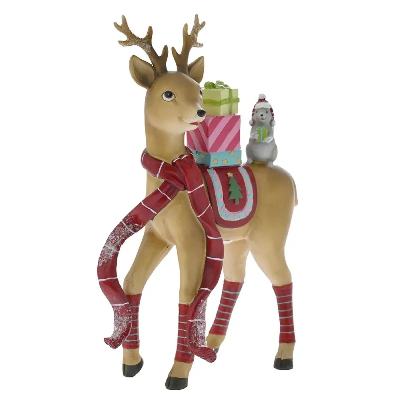 Iliadis - Πολυρέζιν Ελαφάκι Με Δώρα 17x8x26εκ 78264