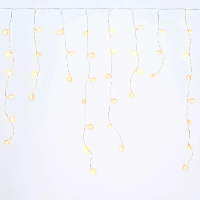 Iliadis - 300 Led Σταλακτίτης Διάφανο/Θερμό 8 Προγράμματα 6Μx70εκ Εσωτερικού & Εξωτερικού Χώρου 78638