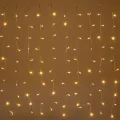 Iliadis - 144 Led Κουρτίνα Διάφανο/Θερμό Επεκτεινόμενη Σταθερή 1.20x1.20 Μέτρα Εσωτερικού & Εξωτερικού Χώρου 78645