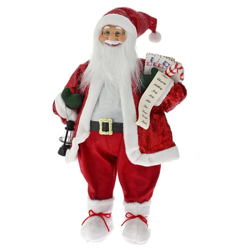 Iliadis - Κόκκινος Άγιος Βασίλης Με Γράμματα 60εκ 79340