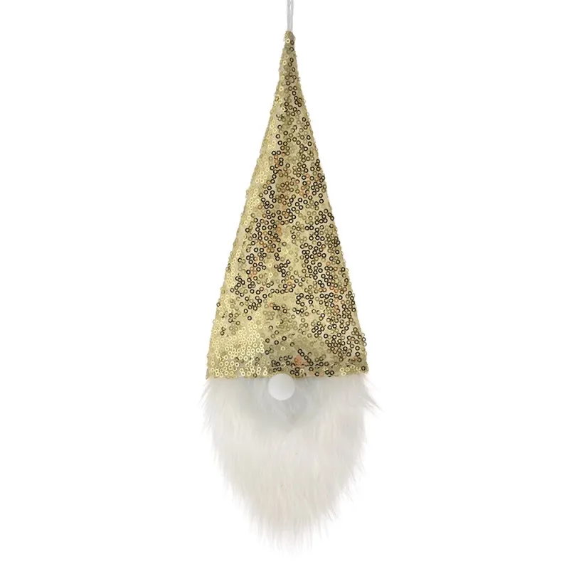 Iliadis - Χρυσός Υφασμάτινος Φωτιζόμενος Κρεμαστός Νάνος 11x31εκ 79514