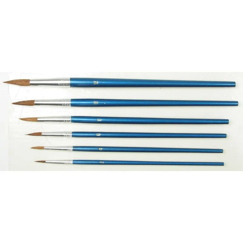 Centrum - Σετ Πινέλα Νερού Στρογγυλά, Νο2-4-6-8-10-12 80656