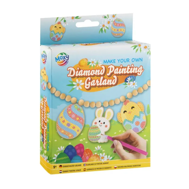 Creative Craft Group - Make Your Own Diamond Painting Party Line With Beads Easter 810042