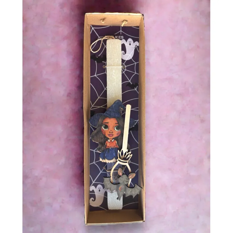 Life Likes - Λαμπάδα Μικρή Μάγισσα Σε Κουτί 8116