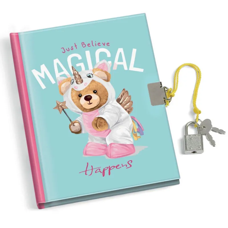 Lebez - Μυστικό Ημερολόγιο Με Λουκέτο, Just Believe Magical Happens 81734