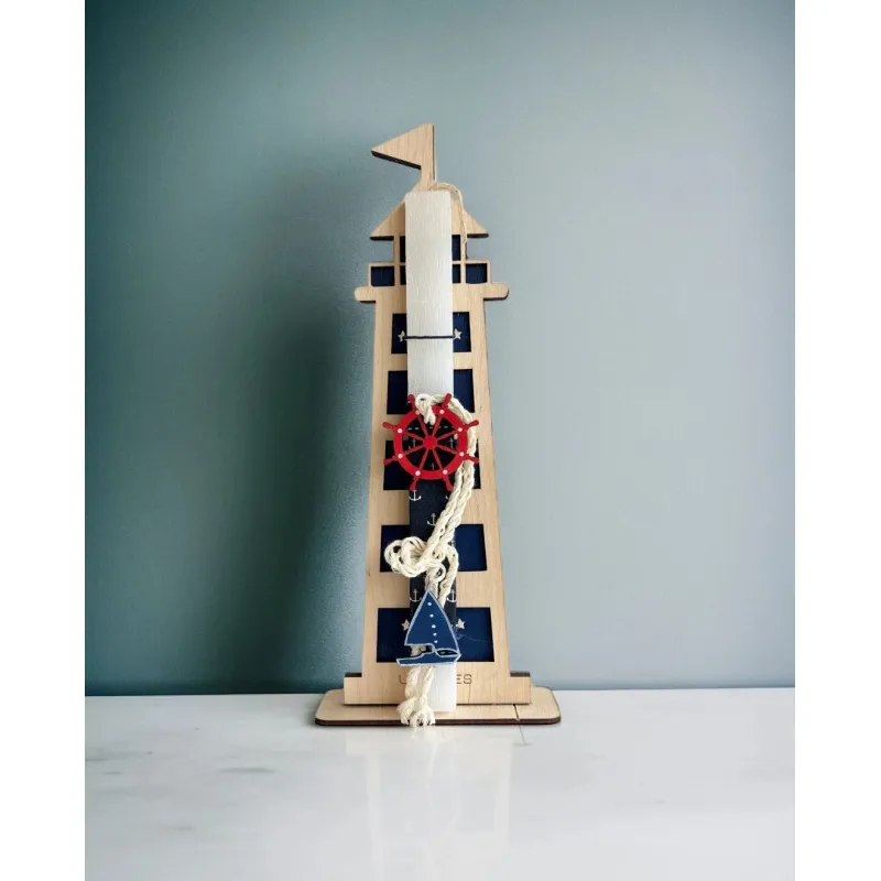 Life Likes - Λαμπάδα Φάρος Σε Κουτί 8175